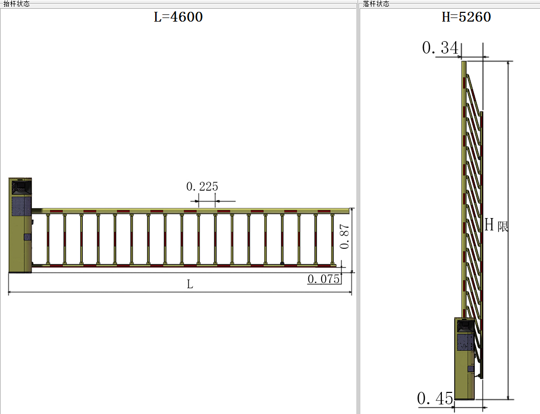 LCD高速车牌识别道闸扫码付一体机 LCD高速车牌识别道闸扫码付一体机